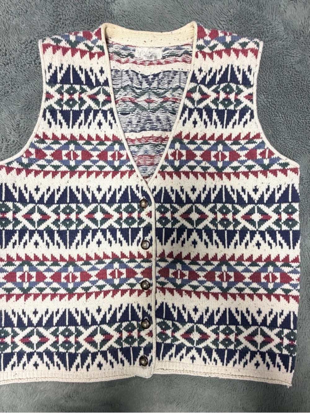Medium Winona Vintage 70s Knit Vest